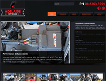 Tablet Screenshot of adelaideoffroad.com.au